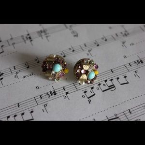 Betsey Johnson bedazzled studs